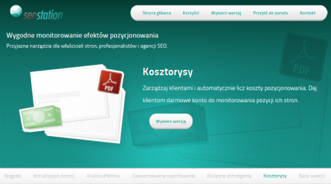 Monitor pozycji w wyszukiwarkach SeoStation.pl