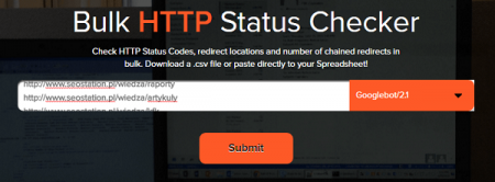 Bulk HTTP Status and Redirect Checker
