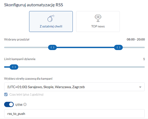 Automatyzacja powiadomień z RSS w Gravitecu